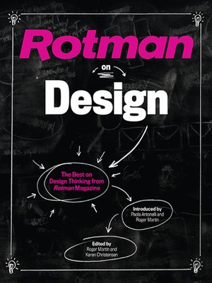 cover image of Rotman on Design